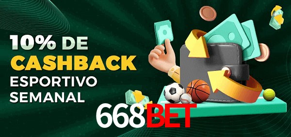 10% de bônus de cashback na 668bet